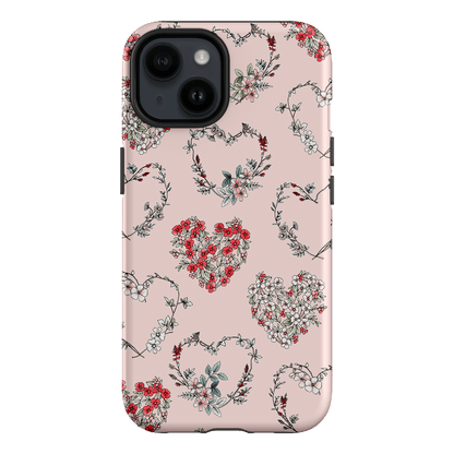 Wild Heart Wreath Printed Phone Cases iPhone 14 / Armoured by Typoflora - The Dairy