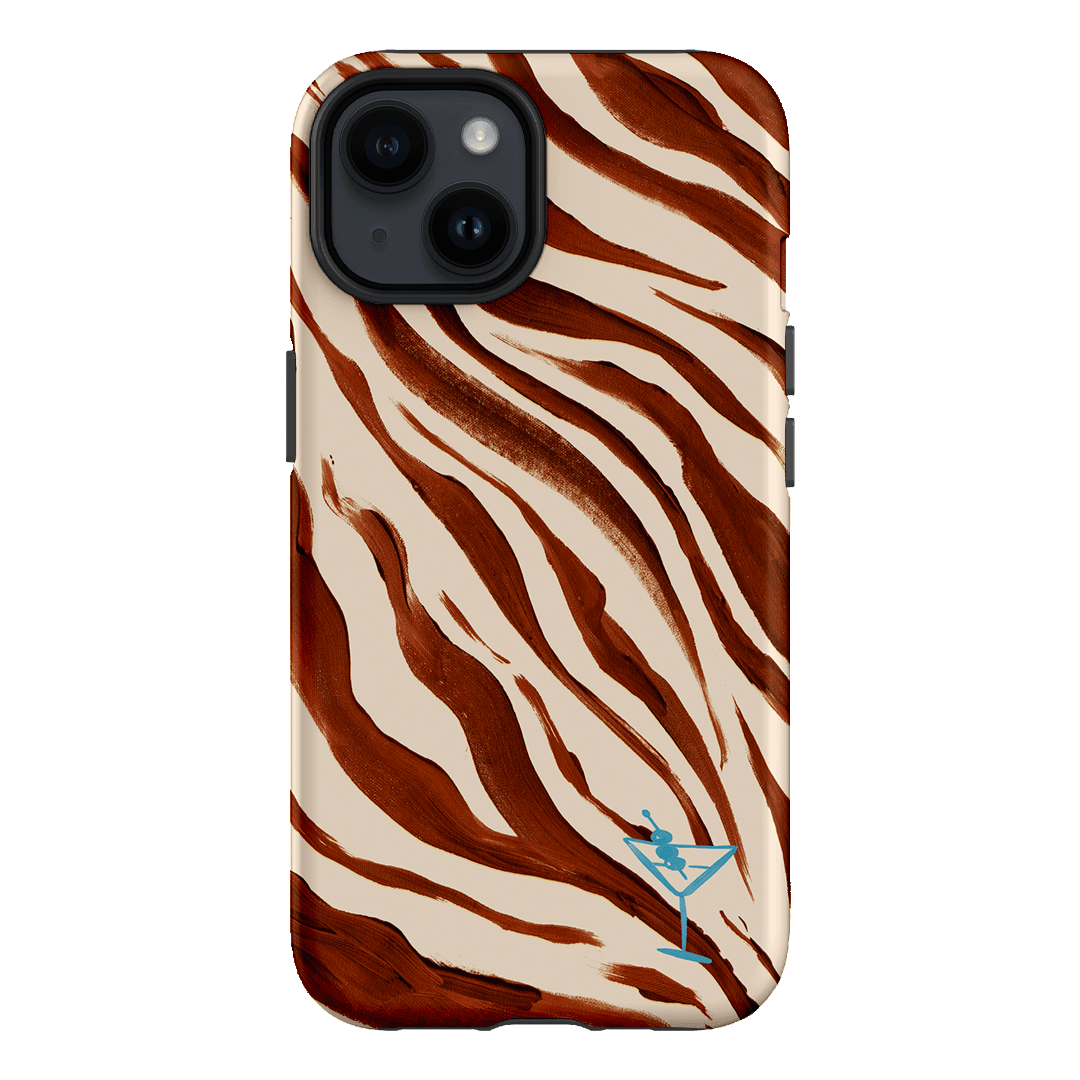 Zebra Tini Printed Phone Cases iPhone 14 / Armoured by Charlie Taylor - The Dairy