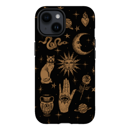 Astro Flash Noir Printed Phone Cases iPhone 14 / Armoured by Veronica Tucker - The Dairy