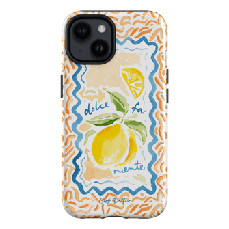 Dolce Far Niente Printed Phone Cases iPhone 14 / Armoured by Cass Deller - The Dairy