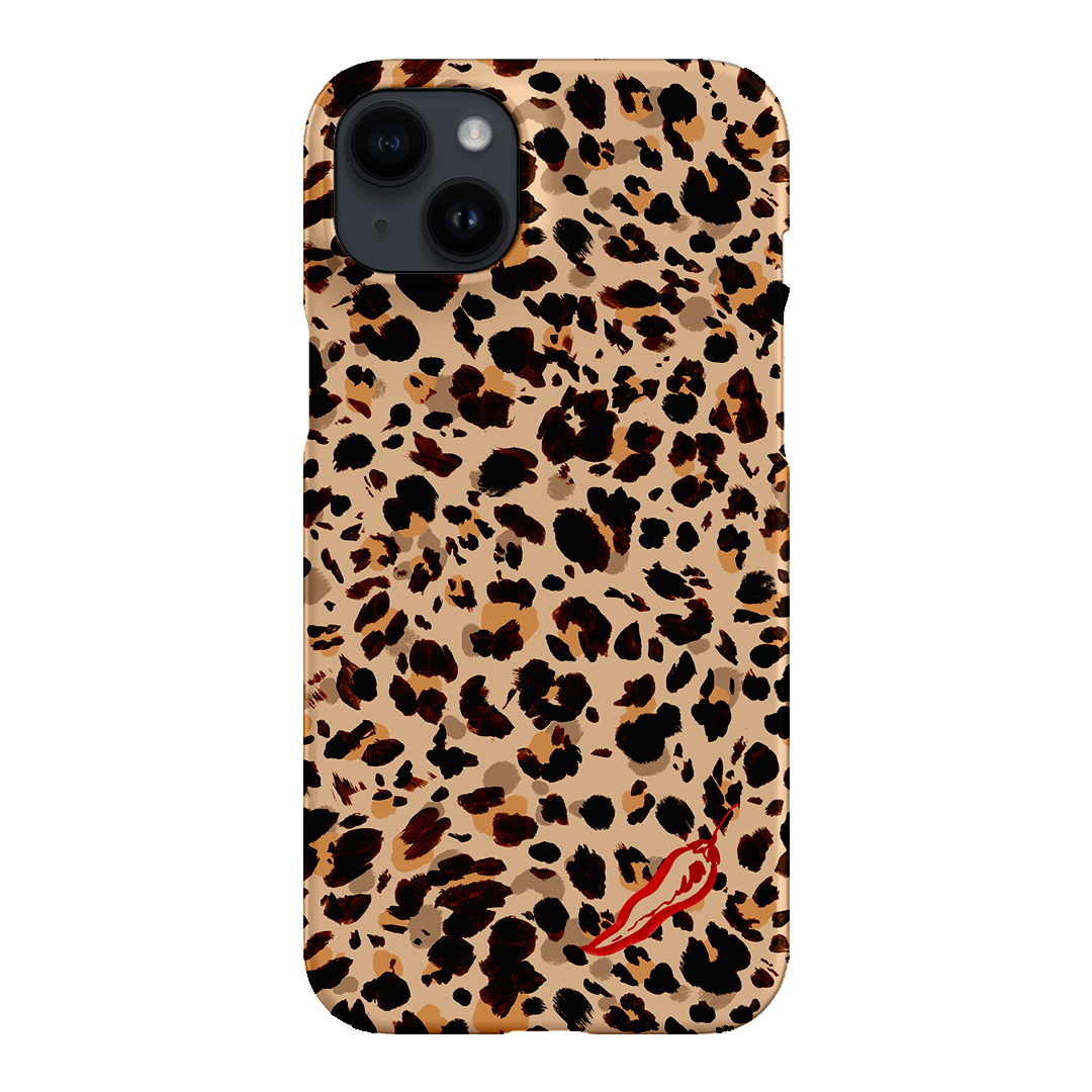 Chilli Leopard Printed Phone Cases iPhone 14 Plus / Snap by Charlie Taylor - The Dairy