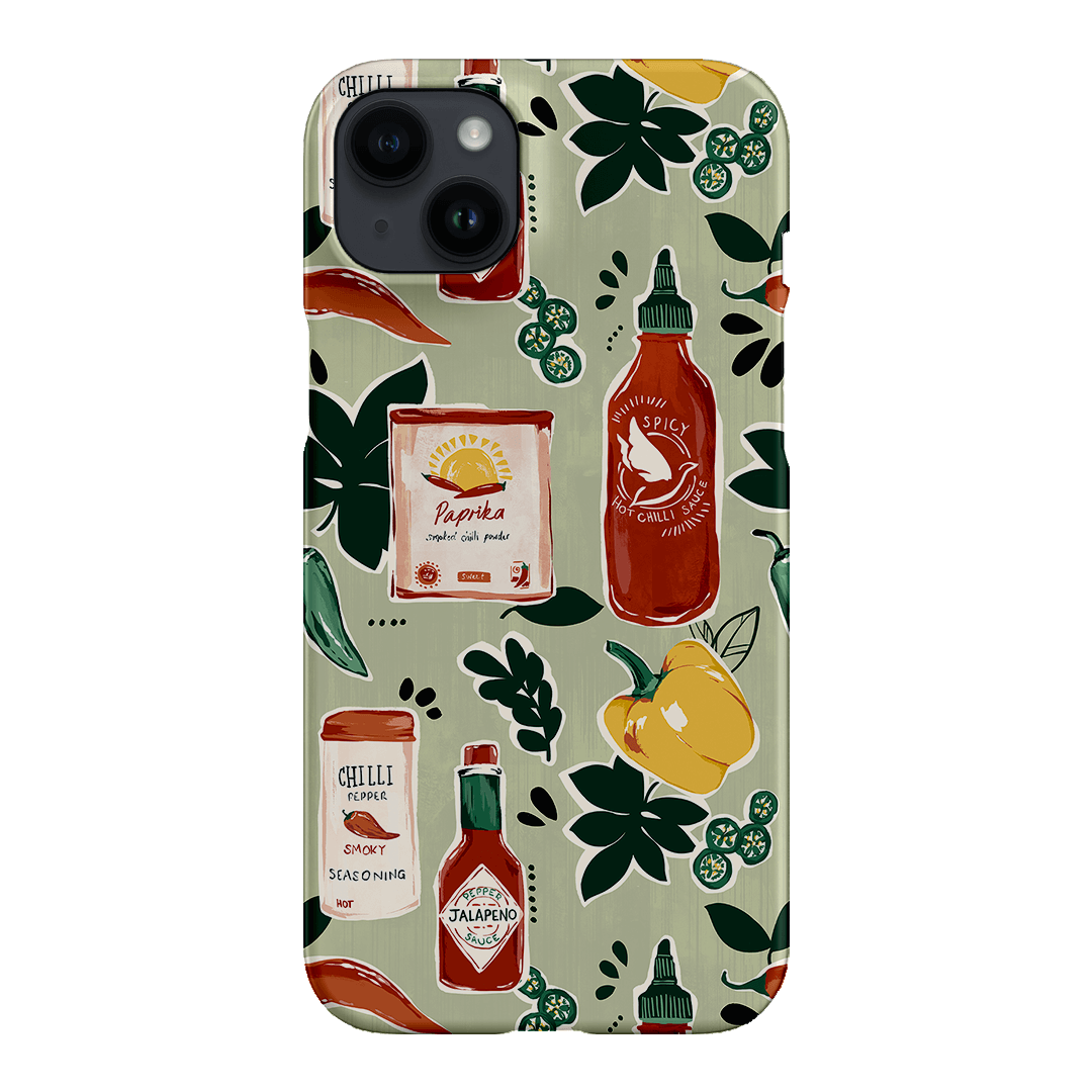 Chilli Pepper Printed Phone Cases iPhone 14 Plus / Snap by Charlie Taylor - The Dairy