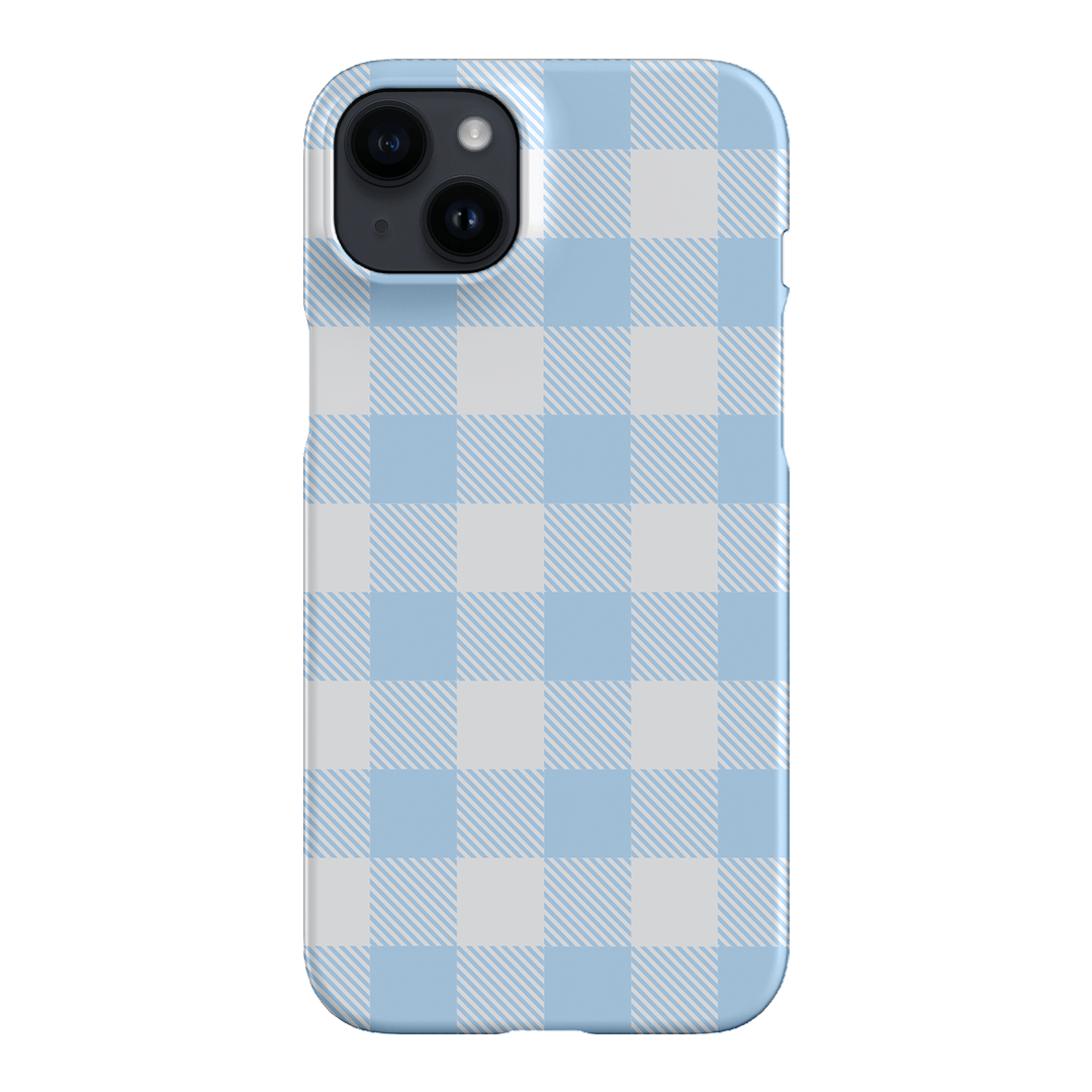 Cloud Plaid Printed Phone Cases iPhone 14 Plus / Snap by The Dairy - The Dairy