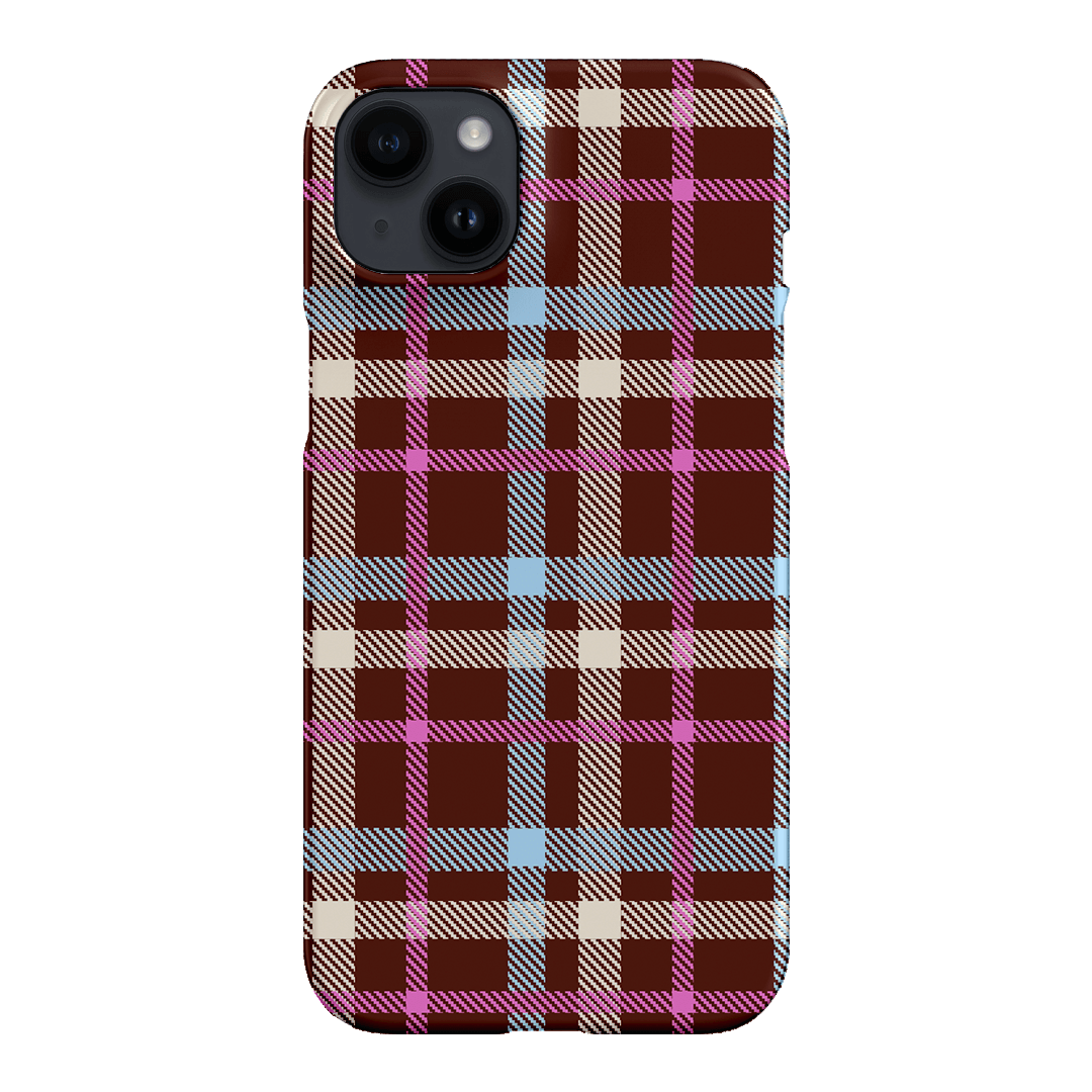 Confetti Plaid Printed Phone Cases iPhone 14 Plus / Snap by The Dairy - The Dairy