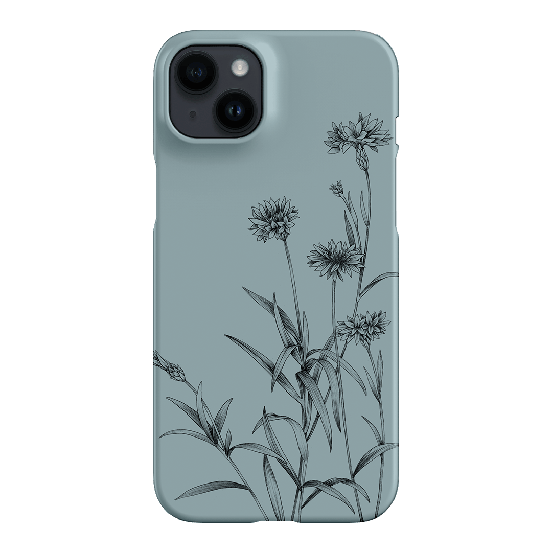 Cornflowers Study Printed Phone Cases iPhone 14 Plus / Snap by Typoflora - The Dairy