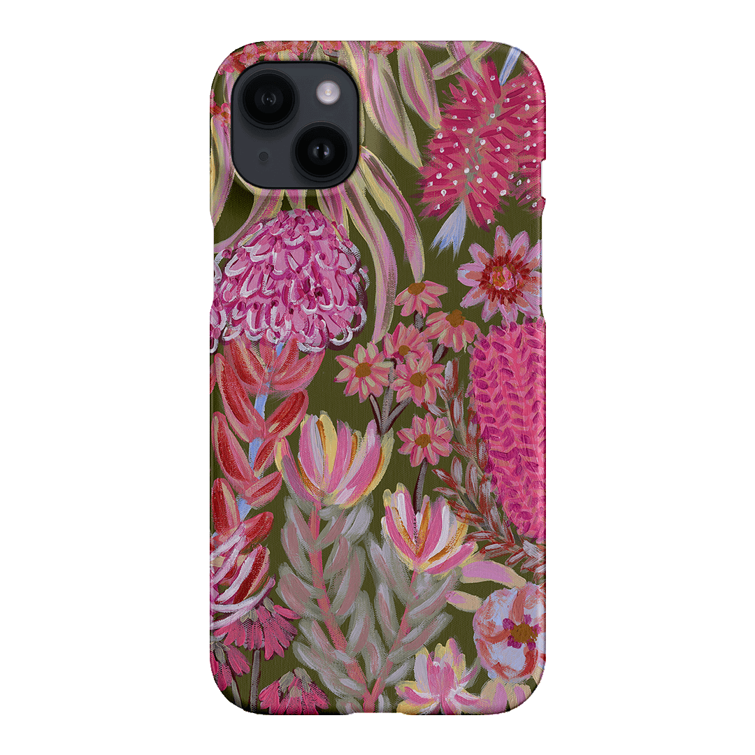 Floral Island Printed Phone Cases iPhone 14 Plus / Snap by Amy Gibbs - The Dairy