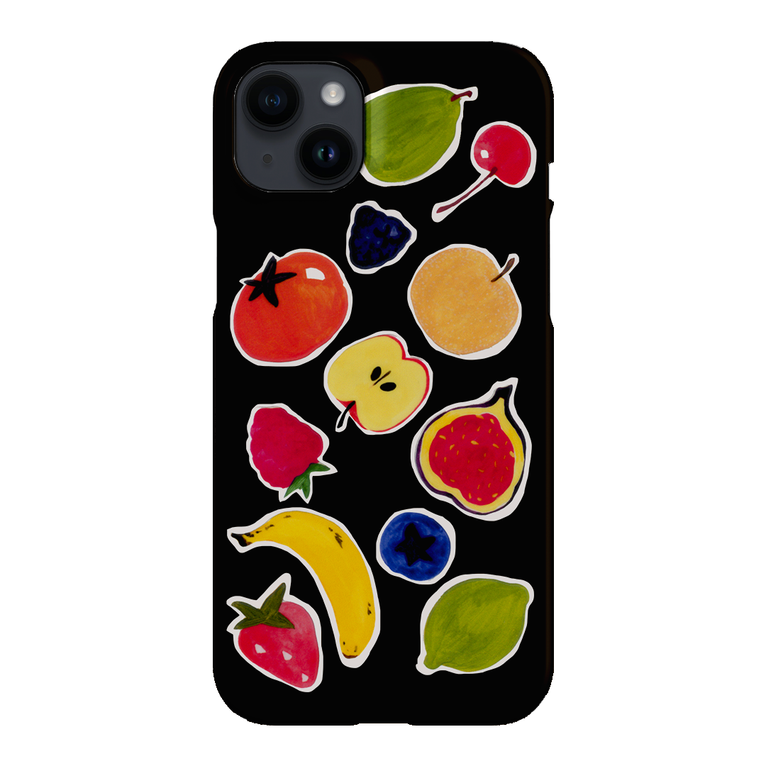 Fruit Stickers Printed Phone Cases iPhone 14 Plus / Snap by Studio Bon - The Dairy