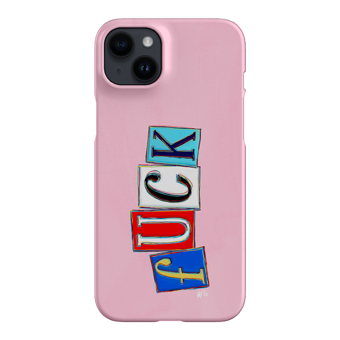 Lil Fcks Pink Printed Phone Cases iPhone 14 Plus / Snap by Margarbs Art - The Dairy