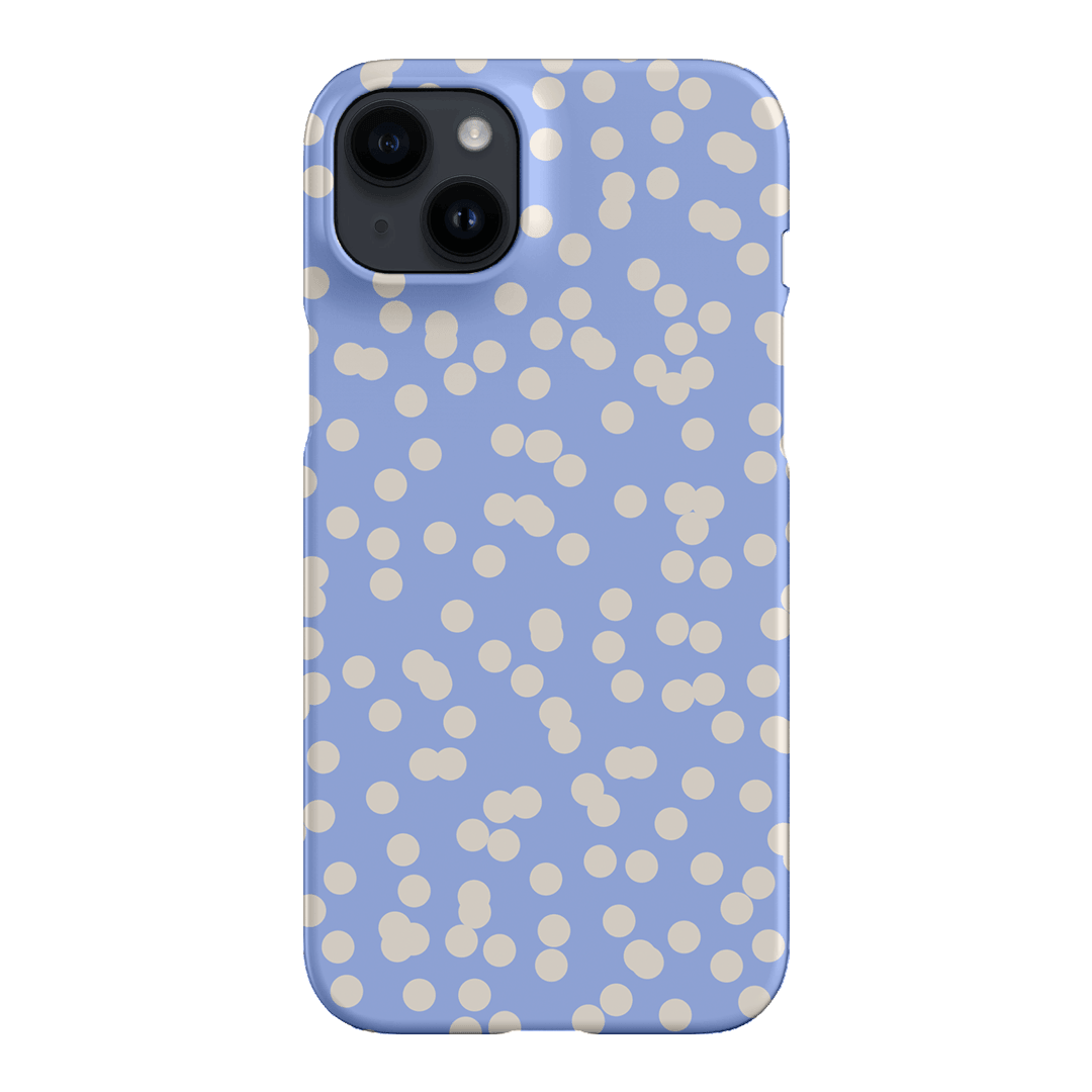 Mini Confetti Periwinkle Salt Printed Phone Cases iPhone 14 Plus / Snap by Veronica Tucker - The Dairy