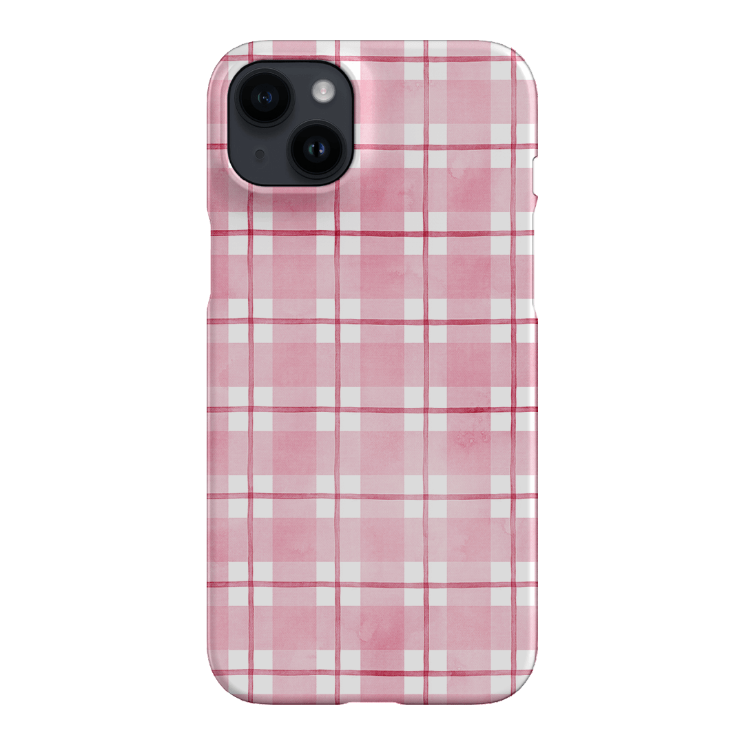 Musk Checker Printed Phone Cases iPhone 14 Plus / Snap by Oak Meadow - The Dairy
