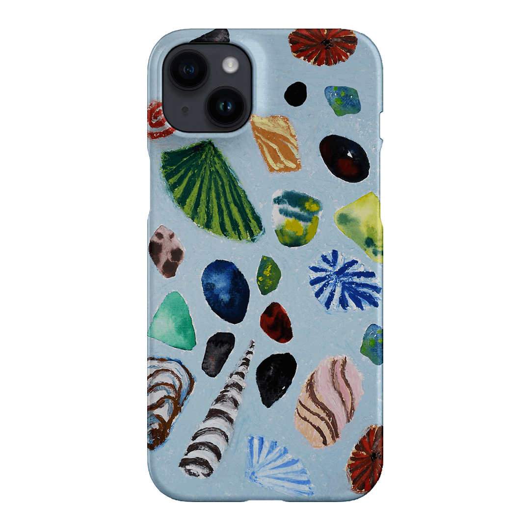 Ocean Currency Printed Phone Cases iPhone 14 Plus / Snap by Lisa Hu - The Dairy
