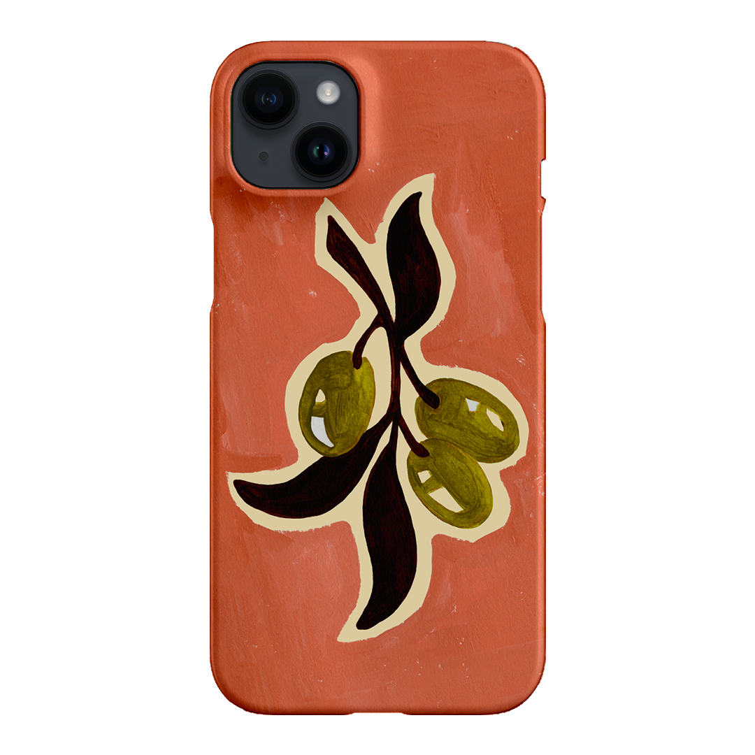 Olives Printed Phone Cases iPhone 14 Plus / Snap by Studio Bon - The Dairy