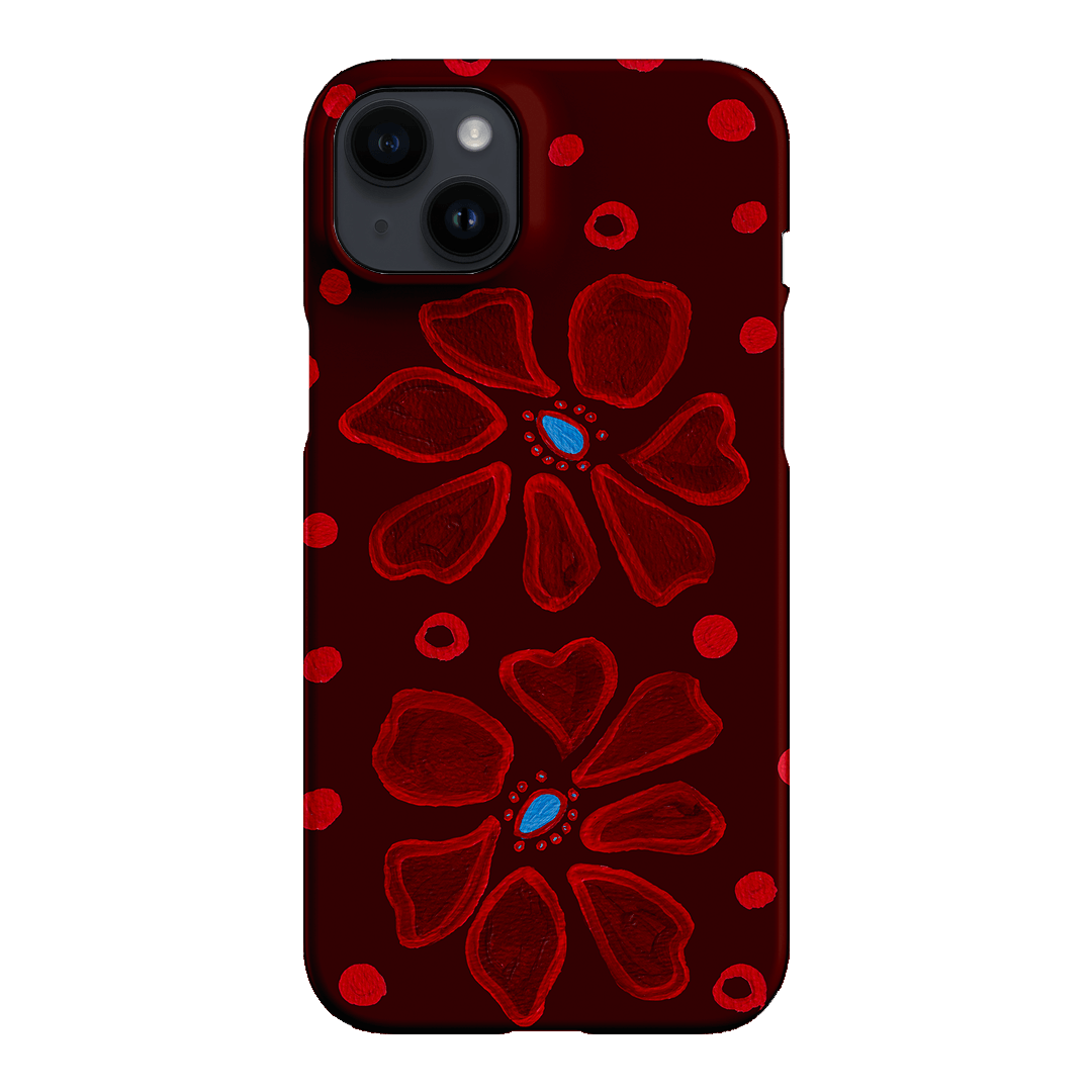 Painted Petal Rouge Printed Phone Cases iPhone 14 Plus / Snap by BG. Studio - The Dairy