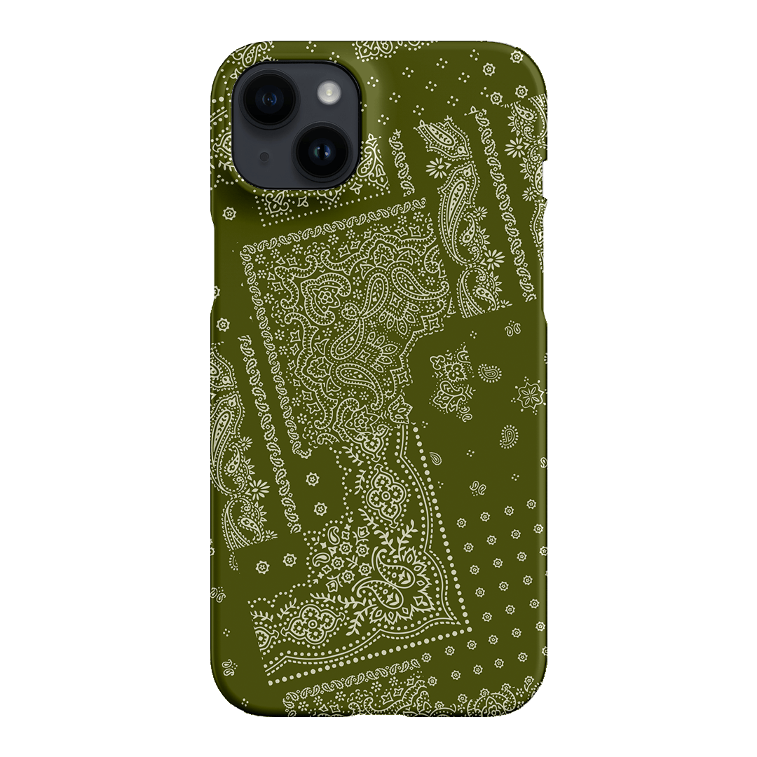 Paisley Fern Printed Phone Cases iPhone 14 Plus / Snap by The Dairy - The Dairy