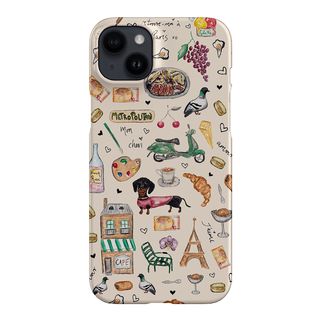 Parisian Daydream Printed Phone Cases iPhone 14 Plus / Snap by BG. Studio - The Dairy