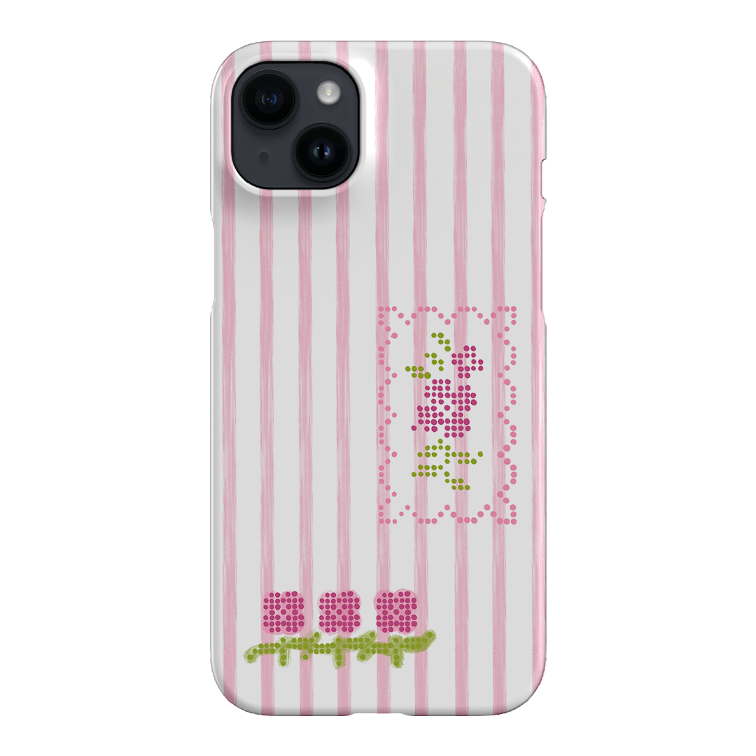 Patchwork Pink Printed Phone Cases iPhone 14 Plus / Snap by Kayla Carr - The Dairy