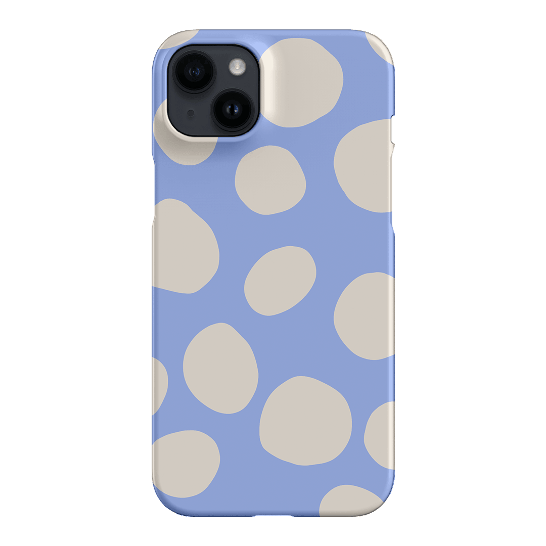 Pebbles Periwinkle Salt Printed Phone Cases iPhone 14 Plus / Snap by Veronica Tucker - The Dairy