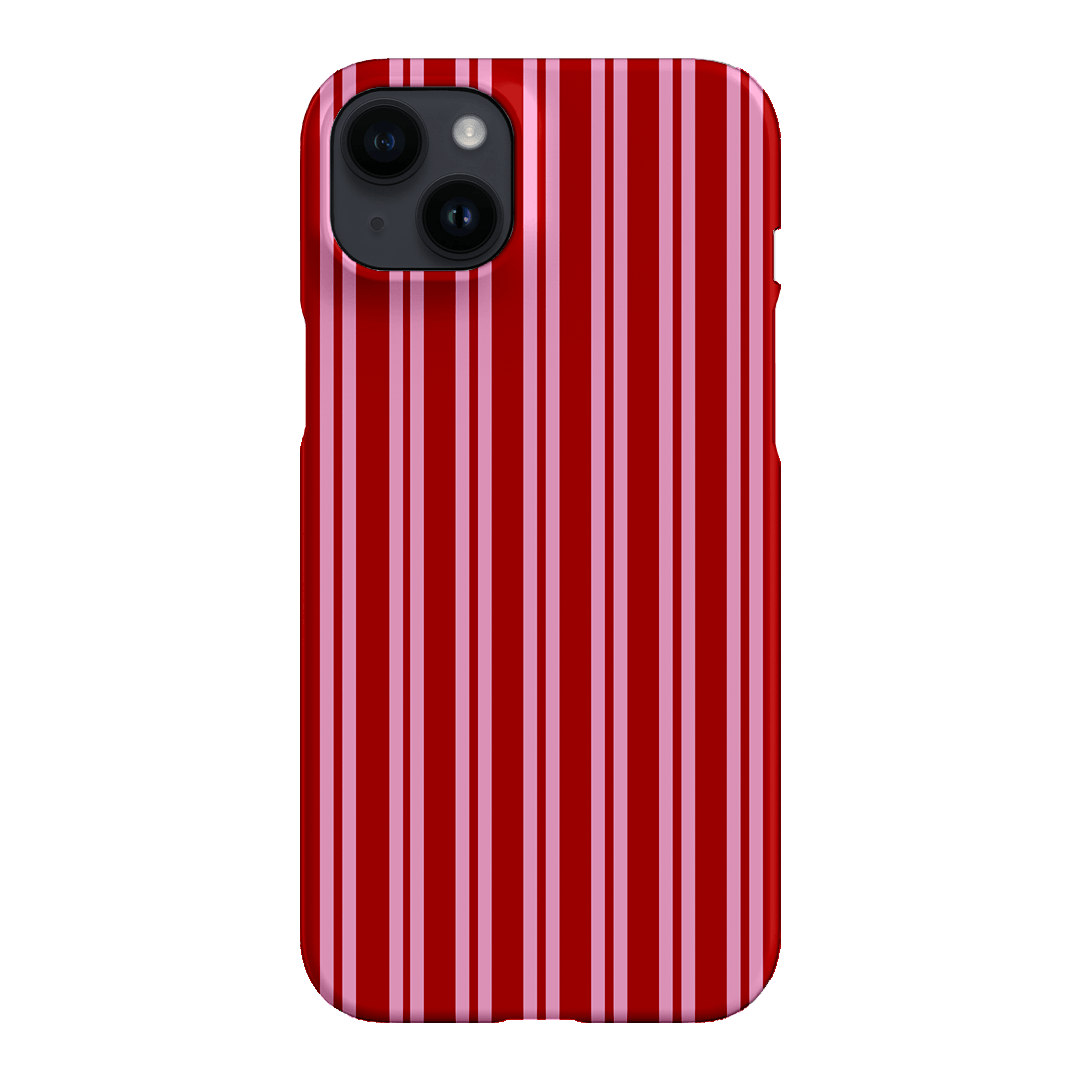 Punch Stripes Printed Phone Cases iPhone 14 Plus / Snap by The Dairy - The Dairy