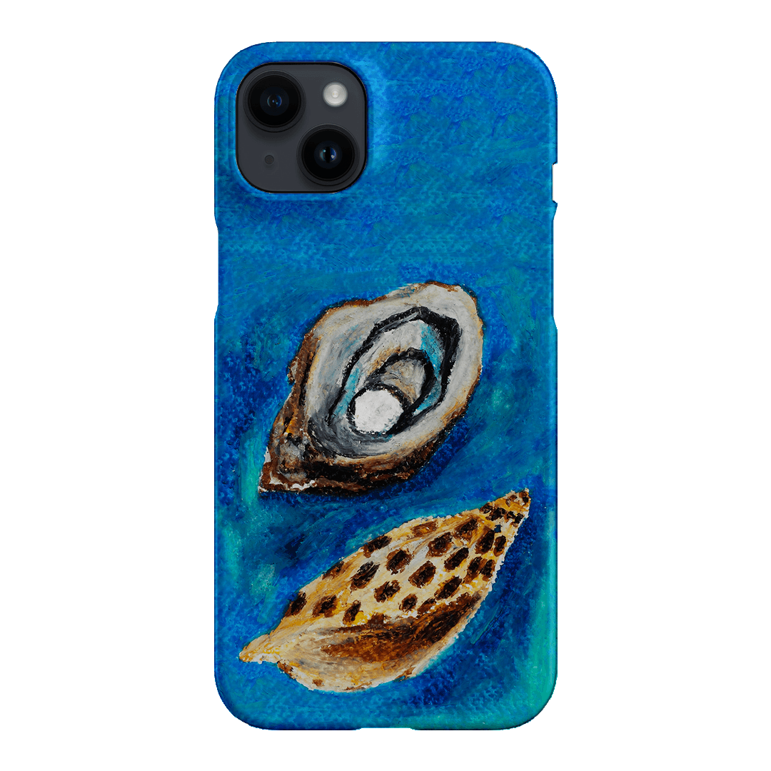 Sea Shells Printed Phone Cases iPhone 14 Plus / Snap by Lisa Hu - The Dairy