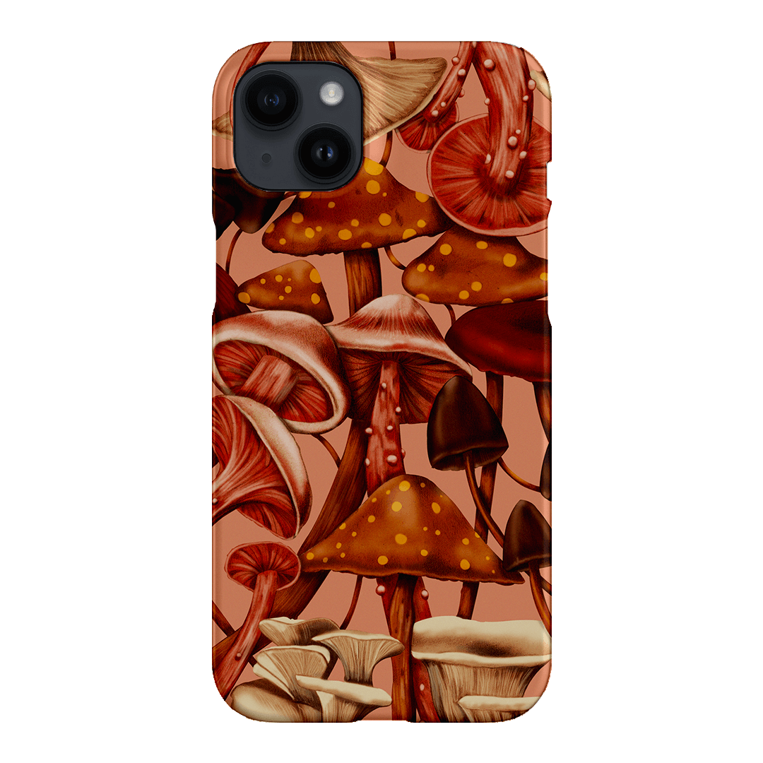 Shrooms Printed Phone Cases iPhone 14 Plus / Snap by Kelly Thompson - The Dairy