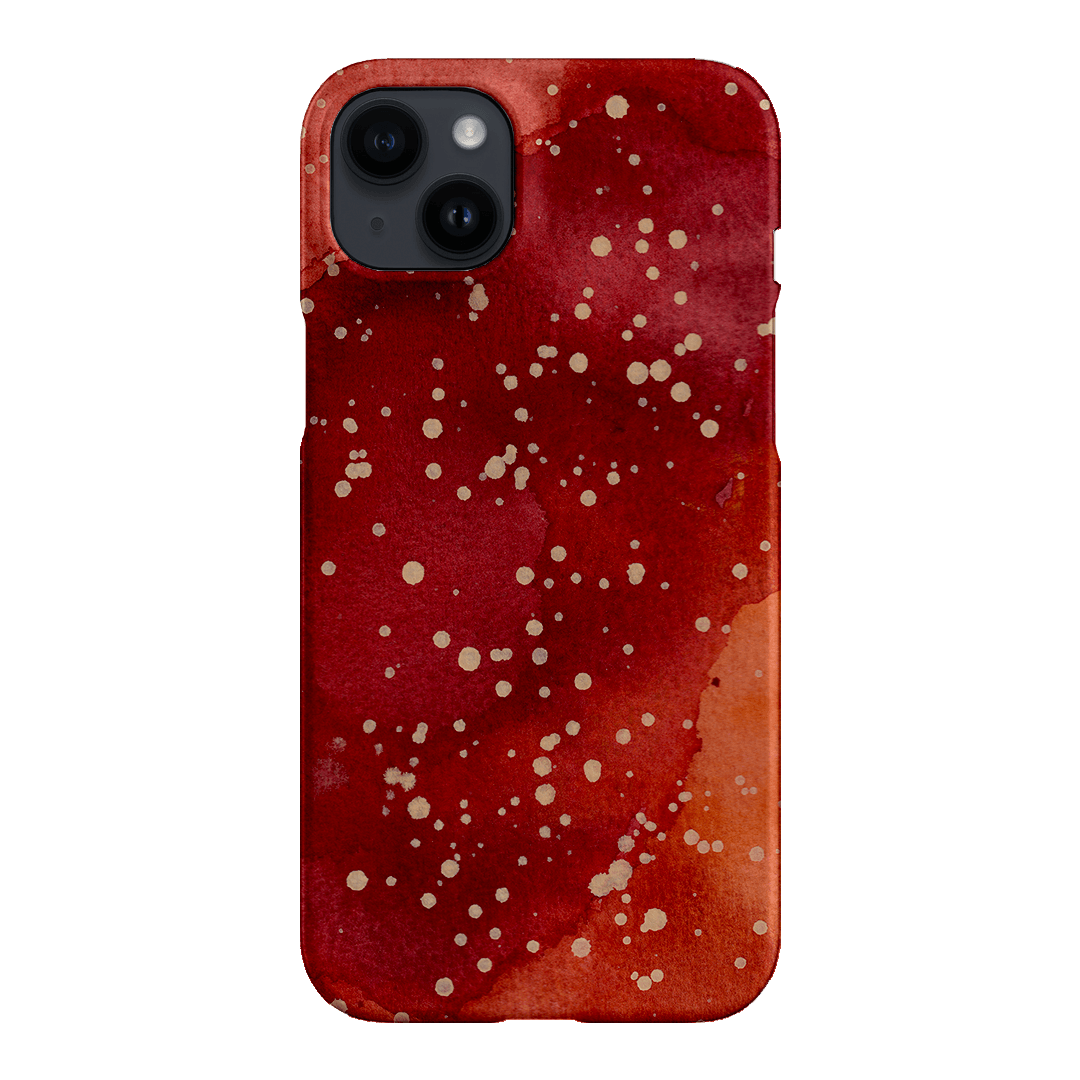 Spotty Rust Printed Phone Cases iPhone 14 Plus / Snap by The Dairy - The Dairy