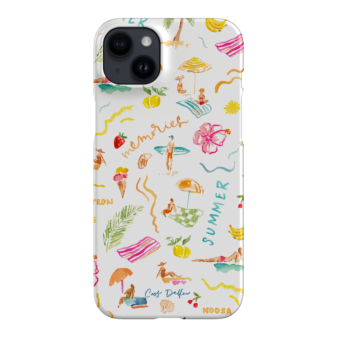 Summer Memories Printed Phone Cases iPhone 14 Plus / Snap by Cass Deller - The Dairy