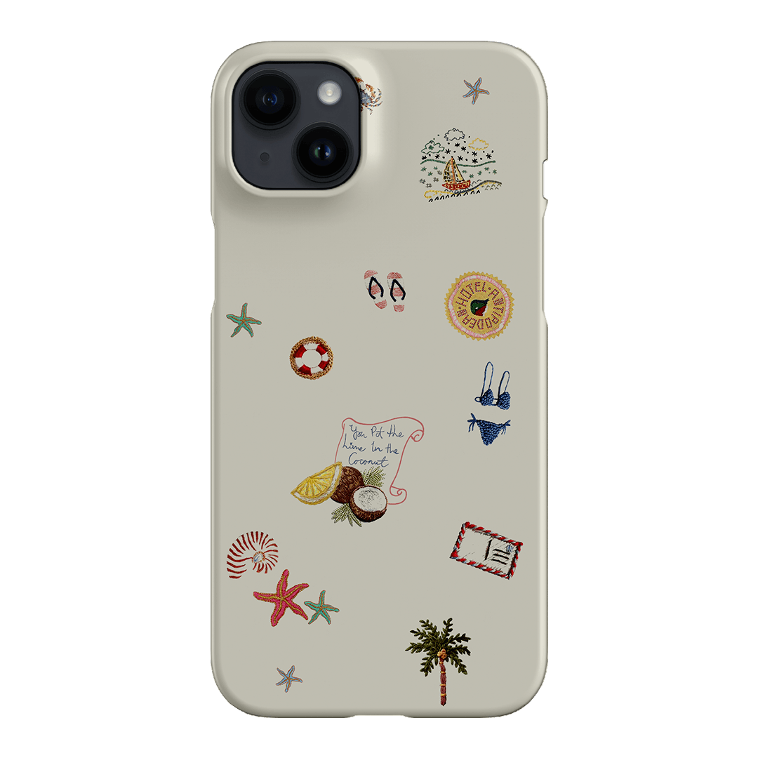 Vacay All Day Cream Printed Phone Cases by Antipodean - The Dairy