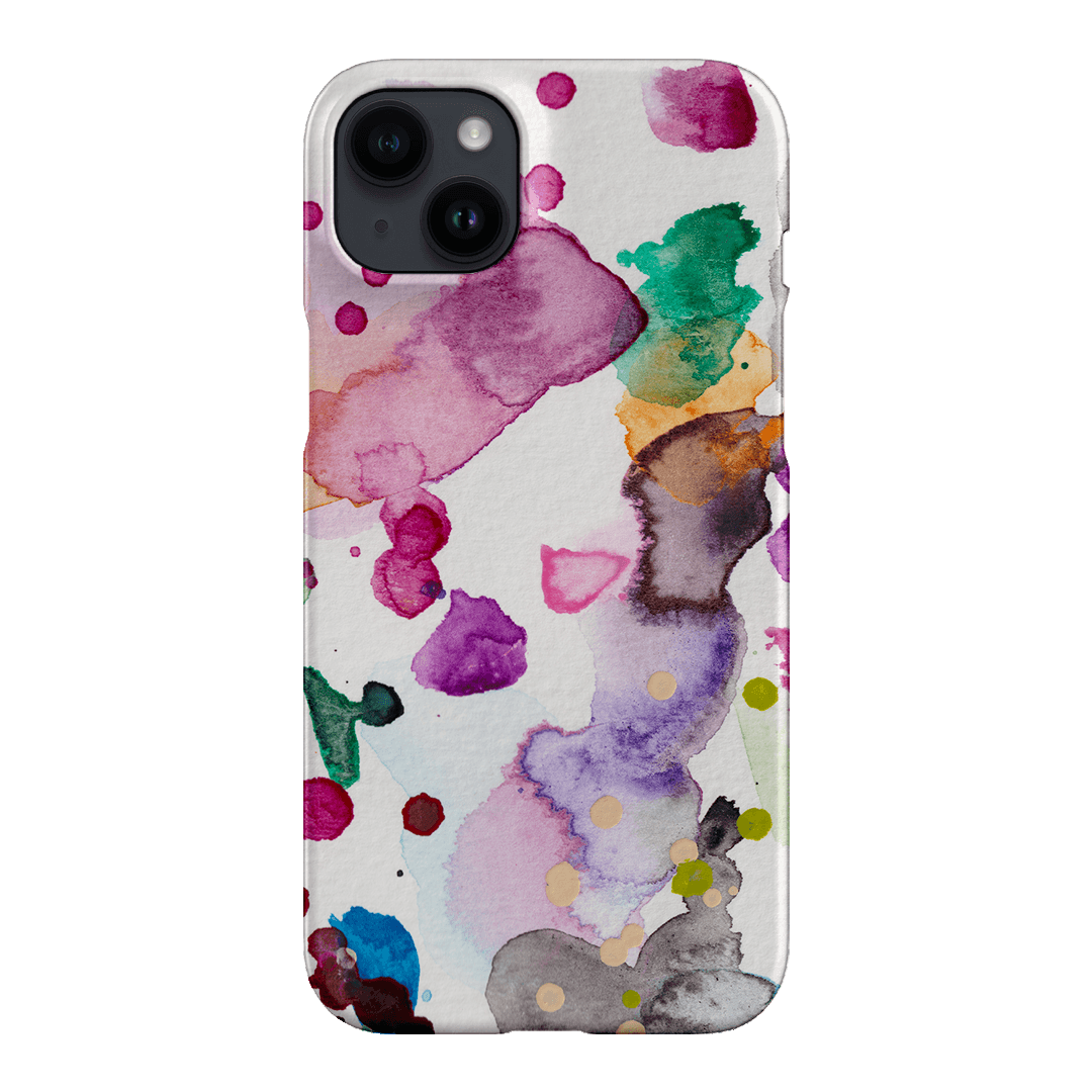 Watercolour Palette Printed Phone Cases iPhone 14 Plus / Snap by The Dairy - The Dairy