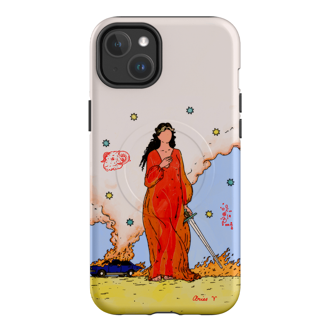 Aries Season Printed Phone Cases iPhone 14 Plus / Armoured MagSafe by Easty Beasty - The Dairy