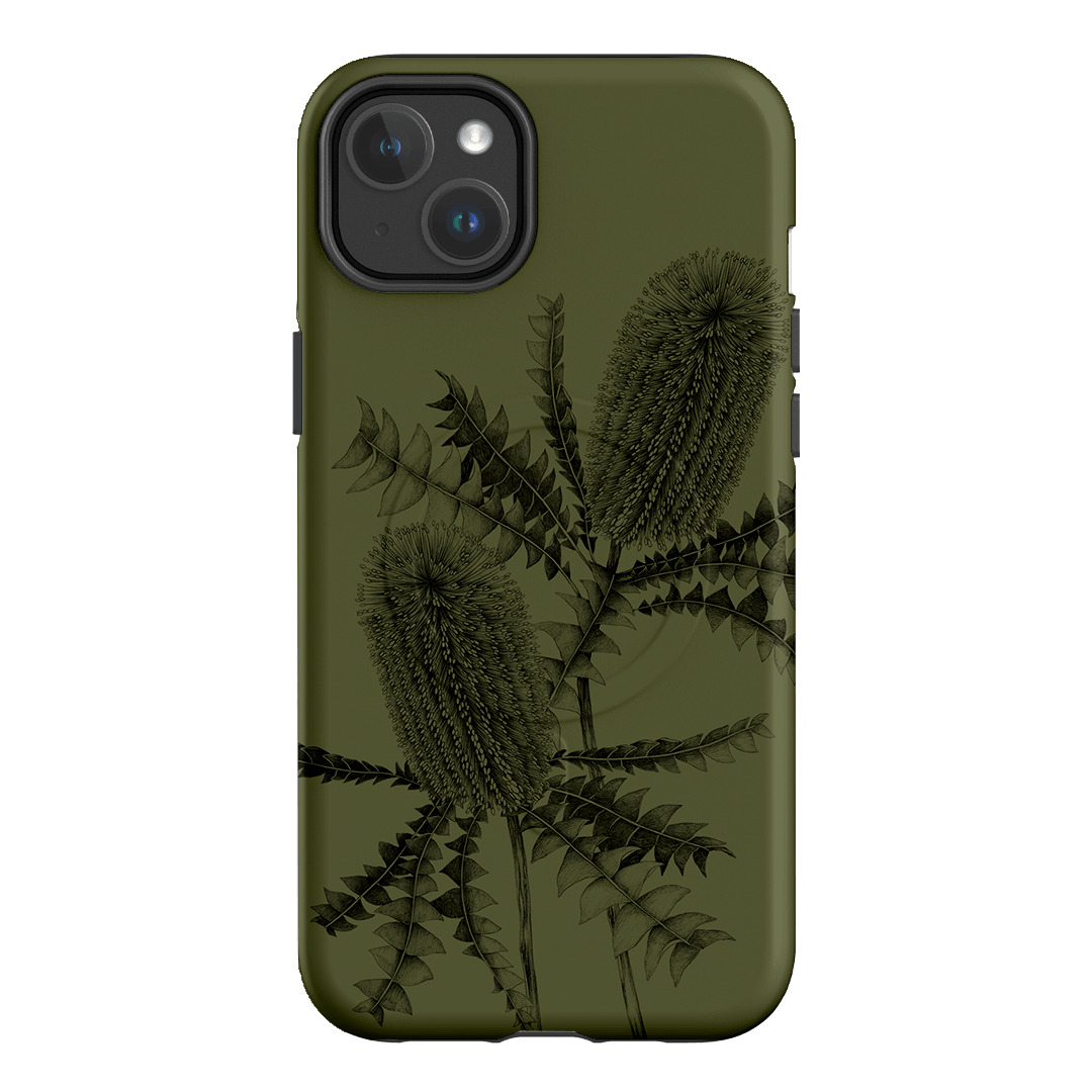 Banksia Study Printed Phone Cases iPhone 14 Plus / Armoured MagSafe by Typoflora - The Dairy