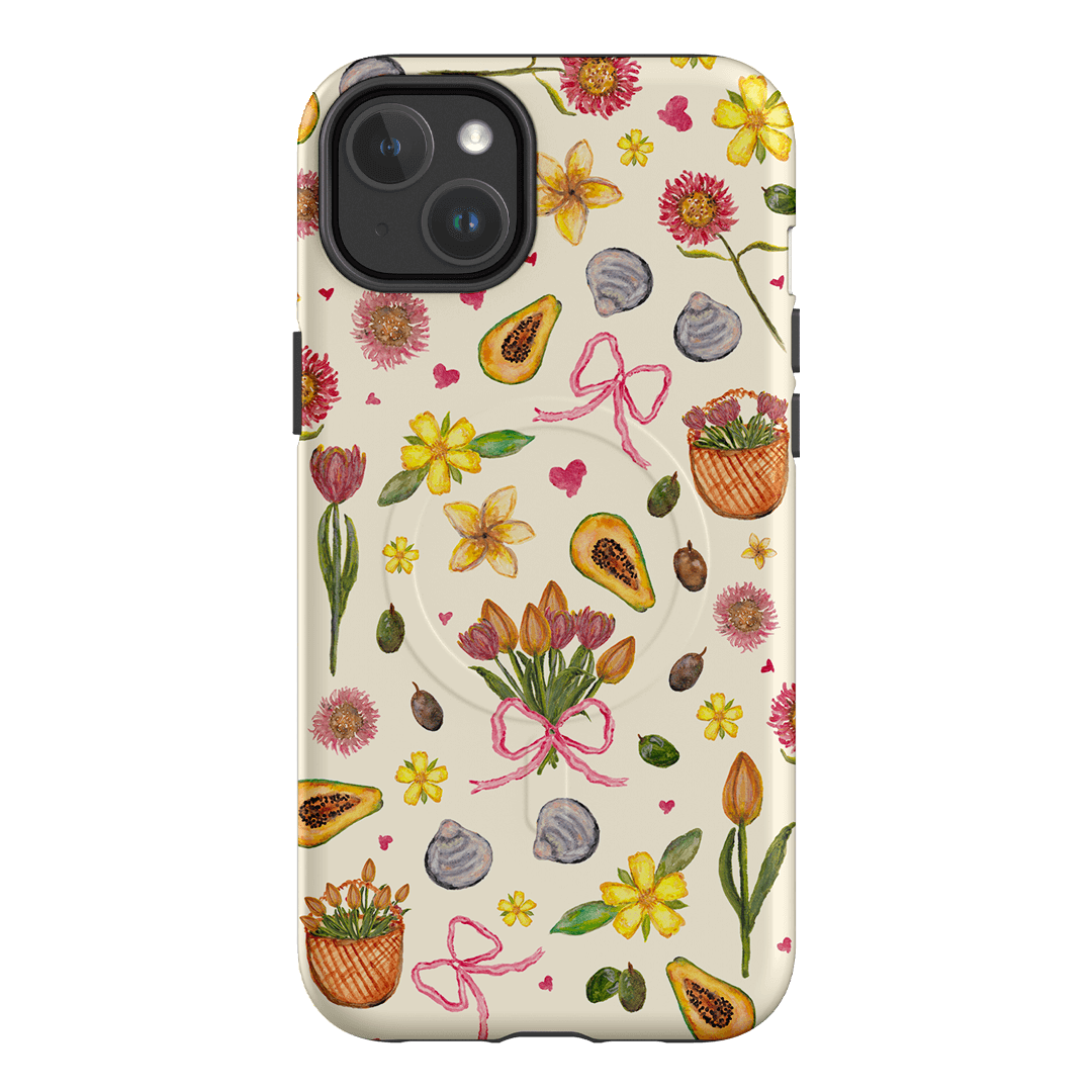 Bouquets & Bows Printed Phone Cases iPhone 14 Plus / Armoured MagSafe by BG. Studio - The Dairy