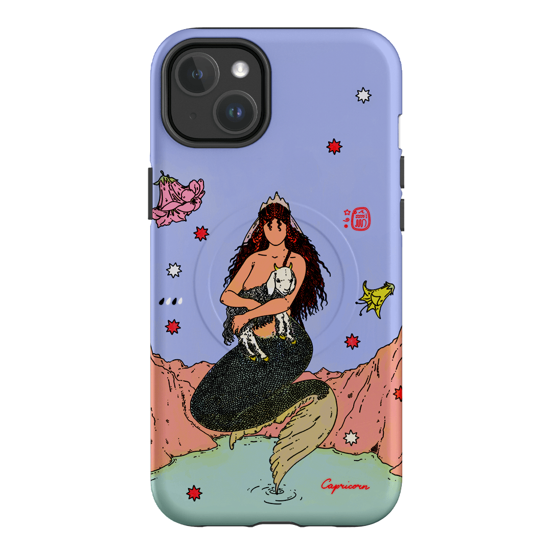 Capricorn Season Printed Phone Cases iPhone 14 Plus / Armoured MagSafe by Easty Beasty - The Dairy