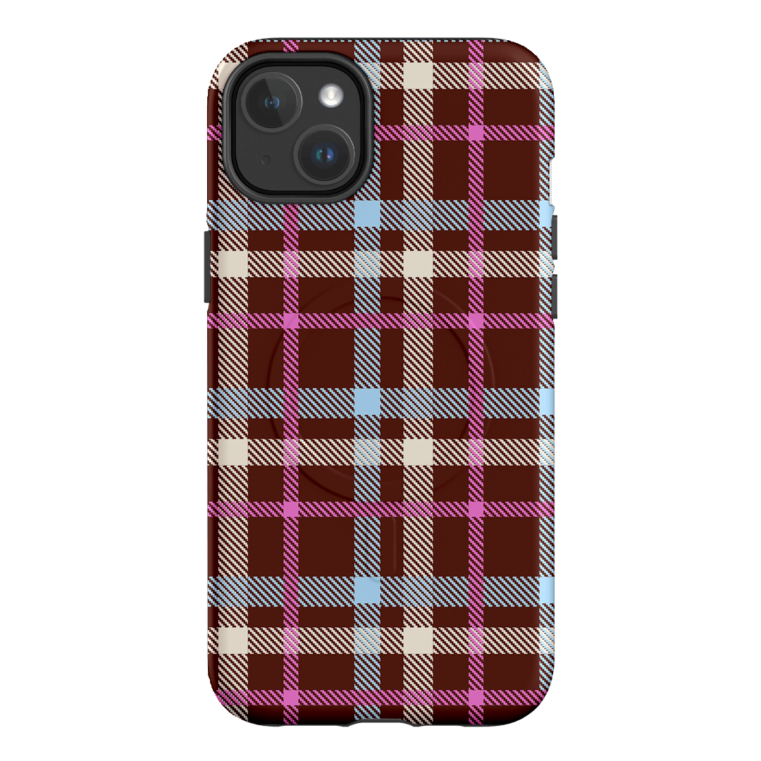 Confetti Plaid Printed Phone Cases iPhone 14 Plus / Armoured MagSafe by The Dairy - The Dairy