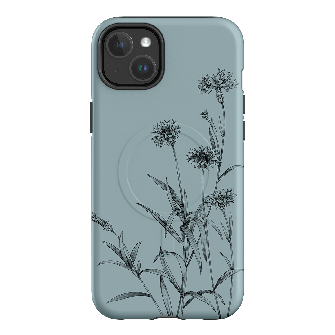 Cornflowers Study Printed Phone Cases iPhone 14 Plus / Armoured MagSafe by Typoflora - The Dairy