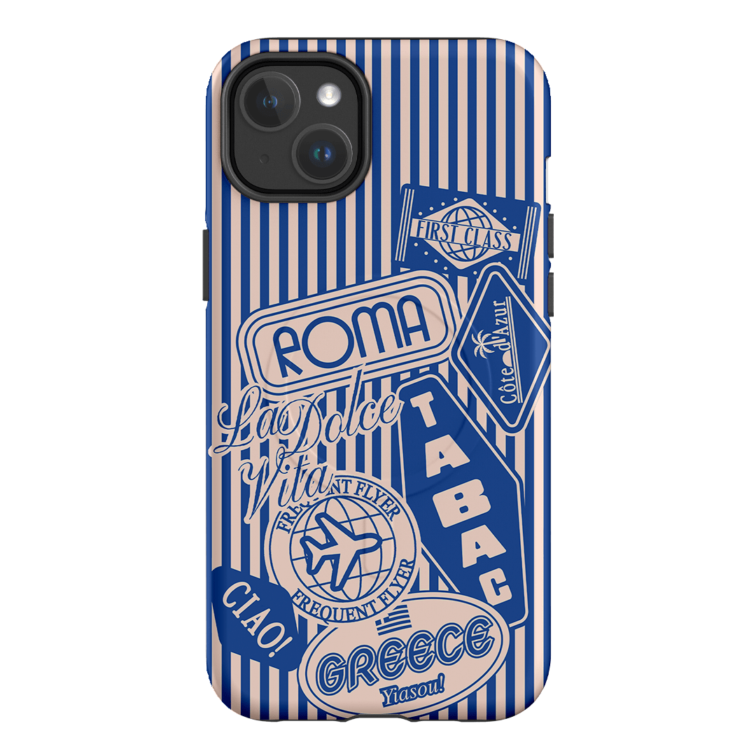 Frequent Flyer Printed Phone Cases iPhone 14 Plus / Armoured MagSafe by The Dairy - The Dairy