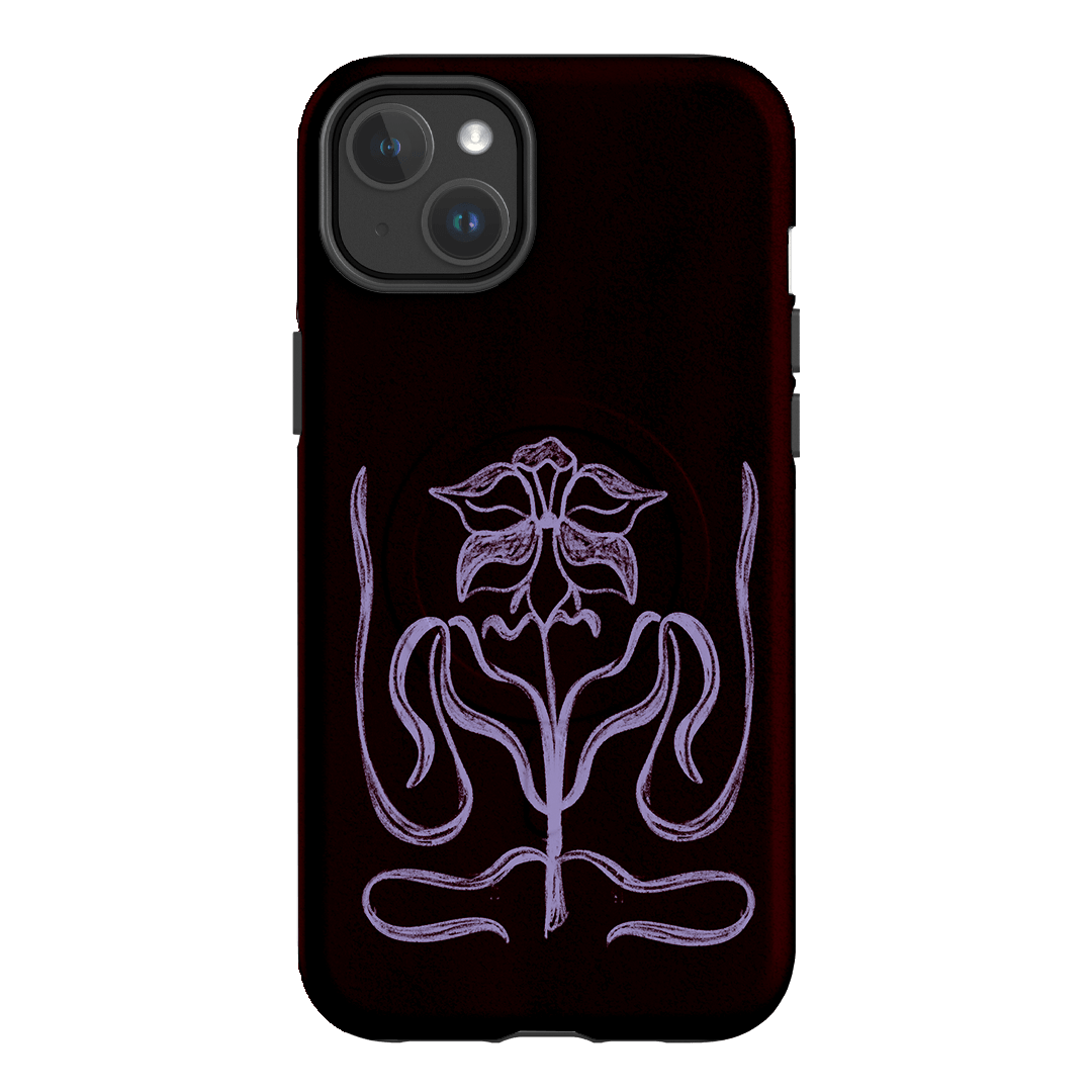 Growth Burgundy Printed Phone Cases by The Dairy - The Dairy