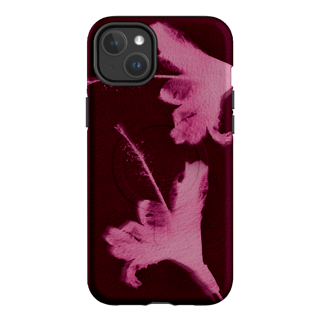 Hibiscus Glow Printed Phone Cases iPhone 14 Plus / Armoured MagSafe by Sally Hungerford - The Dairy