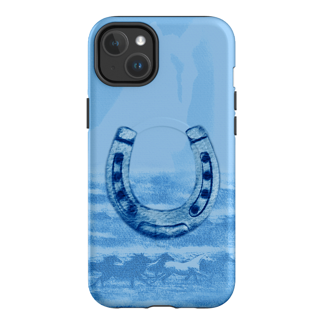 Horse Shoe Printed Phone Cases iPhone 14 Plus / Armoured MagSafe by Sally Hungerford - The Dairy
