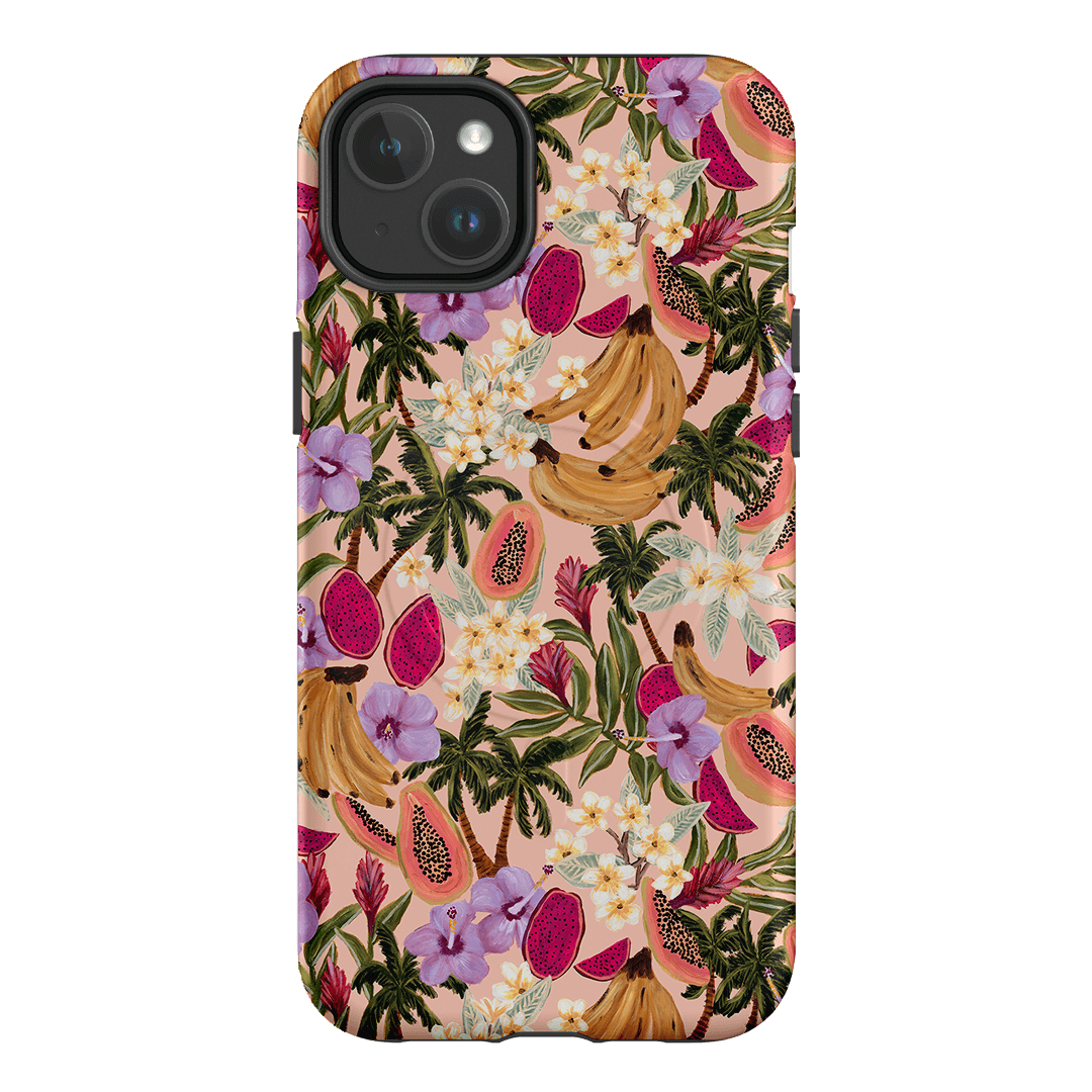 Island Holiday Printed Phone Cases iPhone 14 Plus / Armoured MagSafe by Amy Gibbs - The Dairy