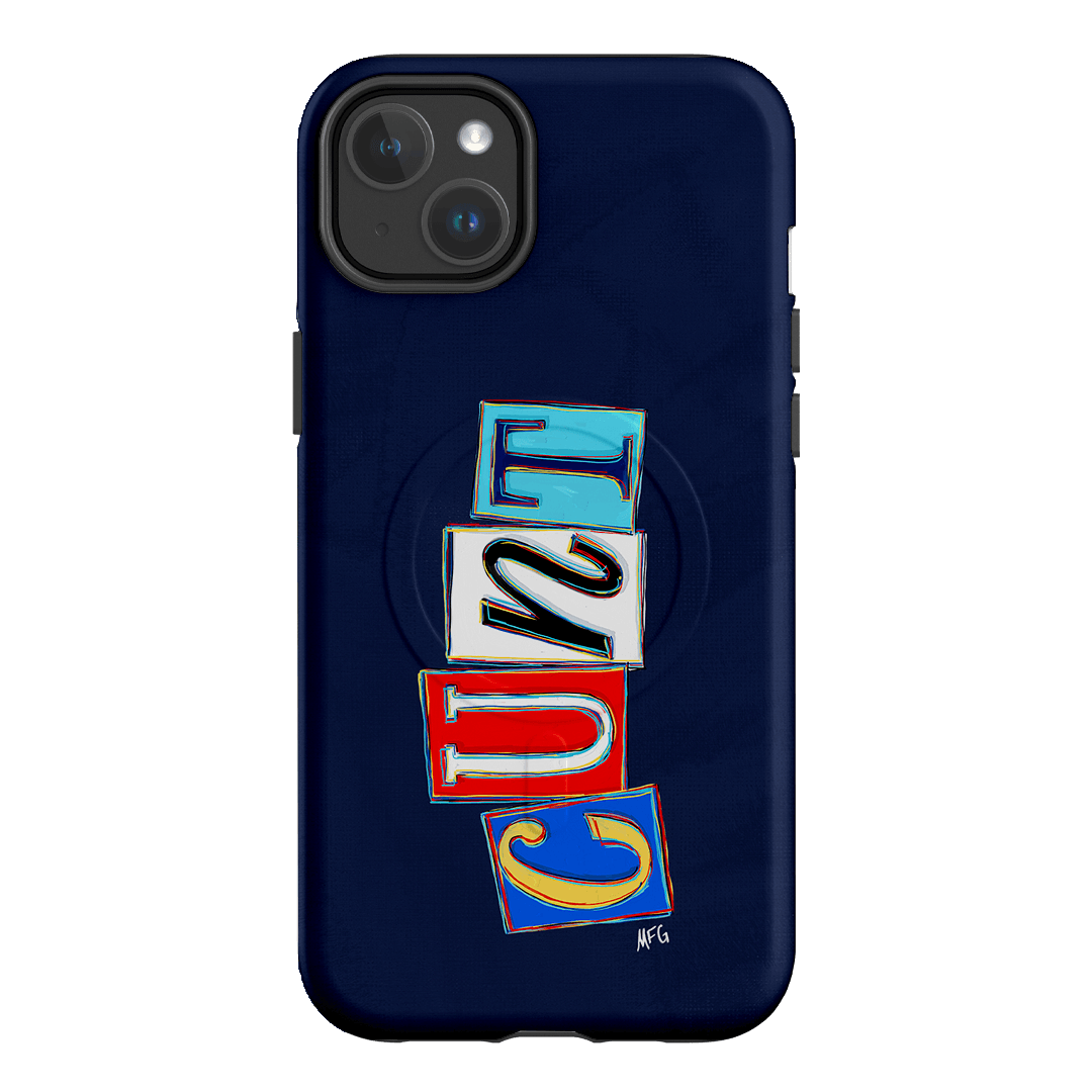 Lil Cnts Blue Printed Phone Cases iPhone 14 Plus / Armoured MagSafe by Margarbs Art - The Dairy