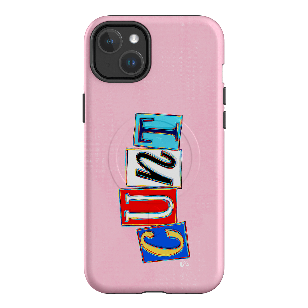 Lil Cnts Pink Printed Phone Cases iPhone 14 Plus / Armoured MagSafe by Margarbs Art - The Dairy