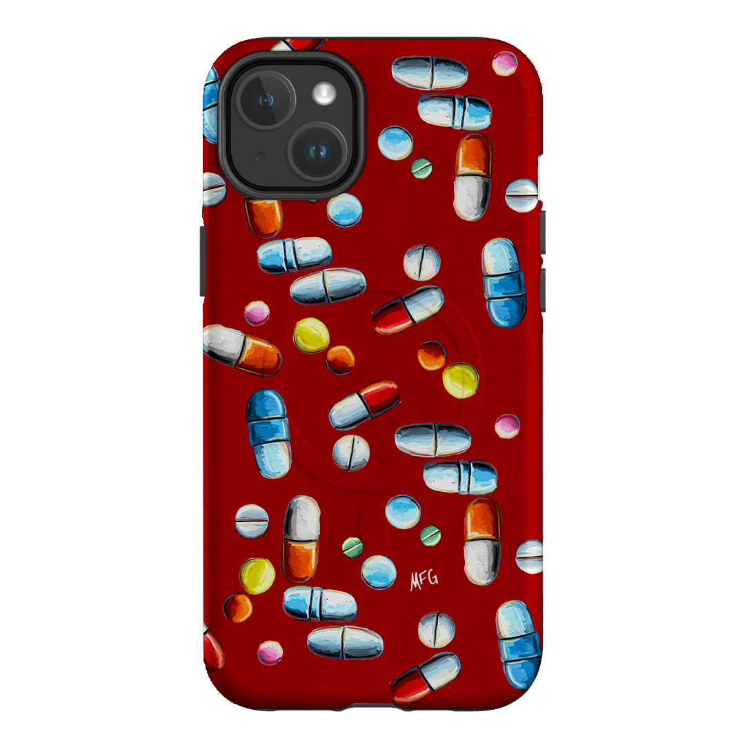 Lil Pills Printed Phone Cases iPhone 14 Plus / Armoured MagSafe by Margarbs Art - The Dairy