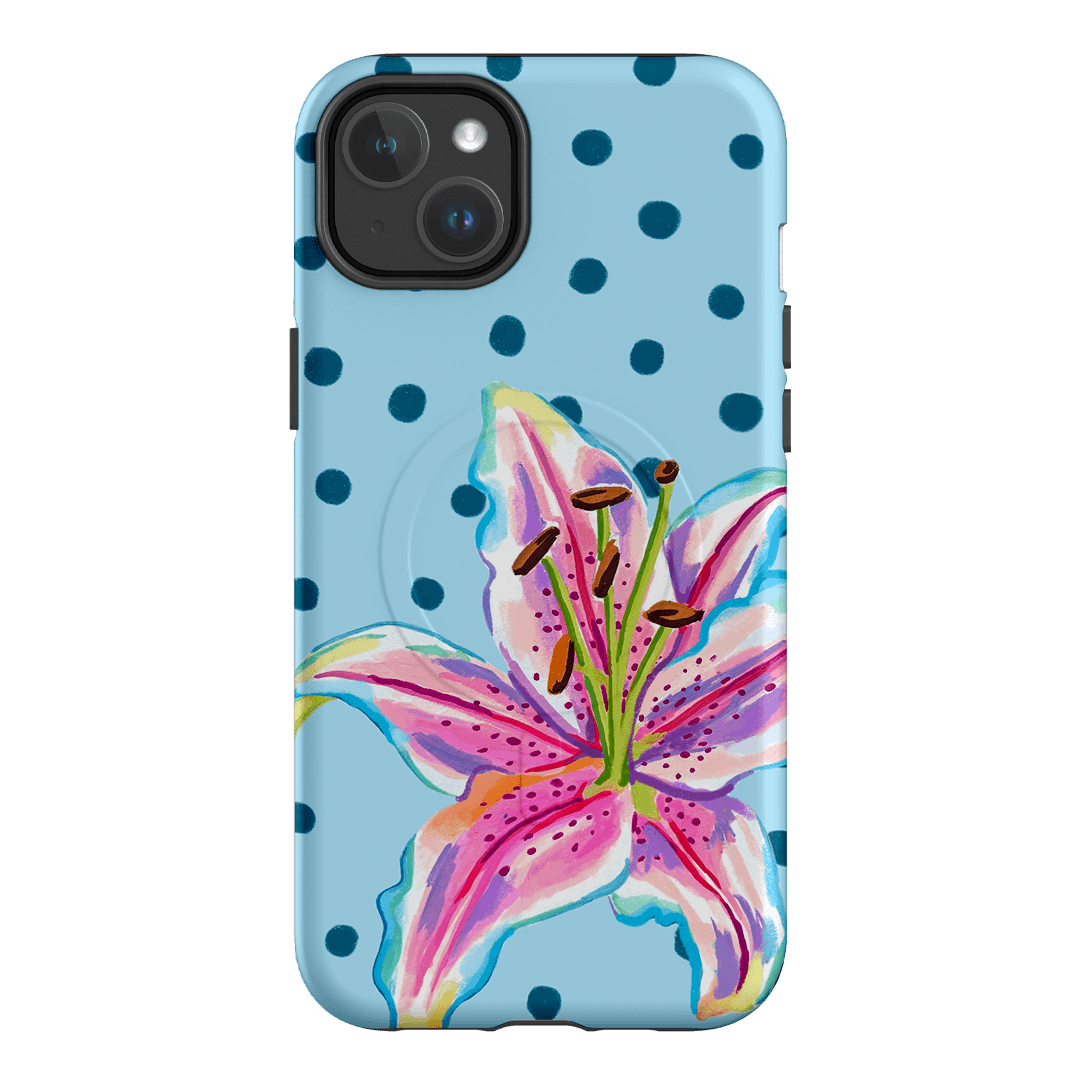 Lily Confetti Printed Phone Cases iPhone 14 Plus / Armoured MagSafe by Femke Studio - The Dairy