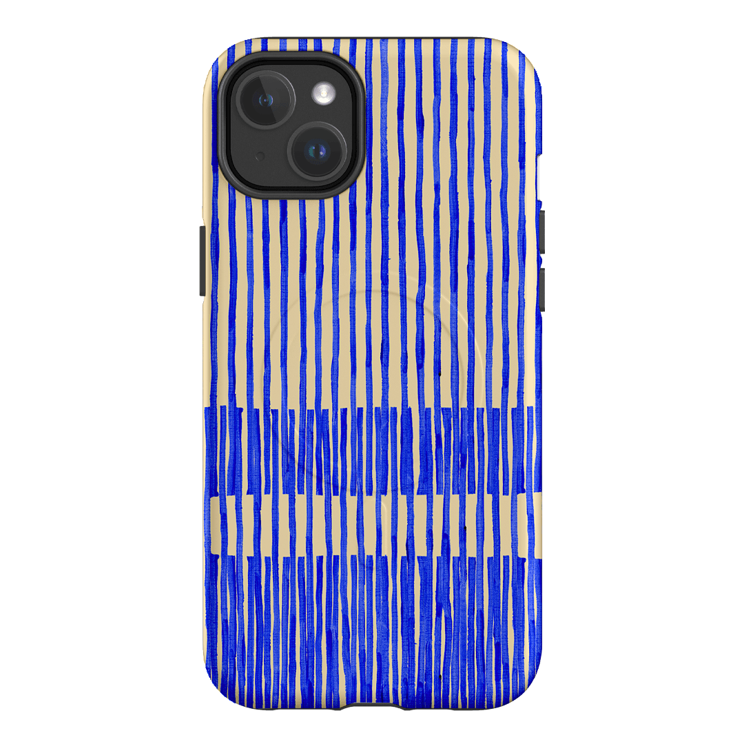 Linear Printed Phone Cases iPhone 14 Plus / Armoured MagSafe by Kayla Henley - The Dairy