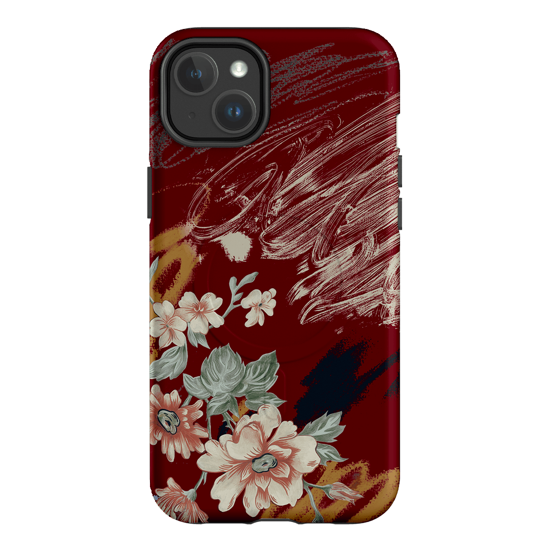 Love Floral Printed Phone Cases iPhone 14 Plus / Armoured MagSafe by Desmond & Dempsey - The Dairy