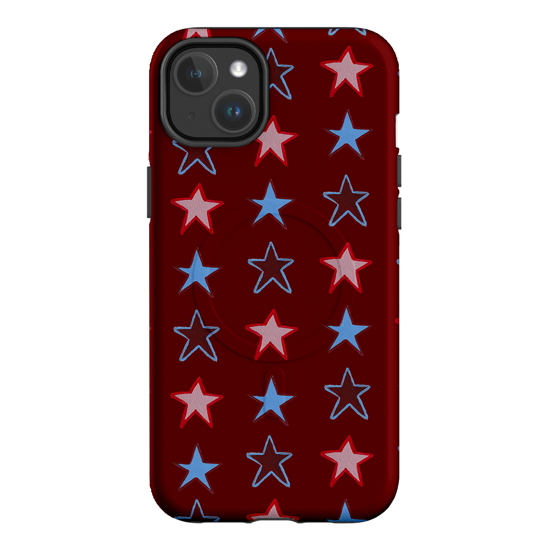 Lucky Stars Rouge Printed Phone Cases iPhone 14 Plus / Armoured MagSafe by BG. Studio - The Dairy
