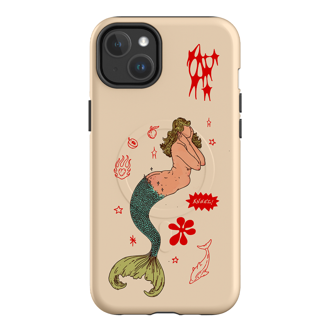 Mimi Cream Printed Phone Cases iPhone 14 Plus / Armoured MagSafe by Easty Beasty - The Dairy