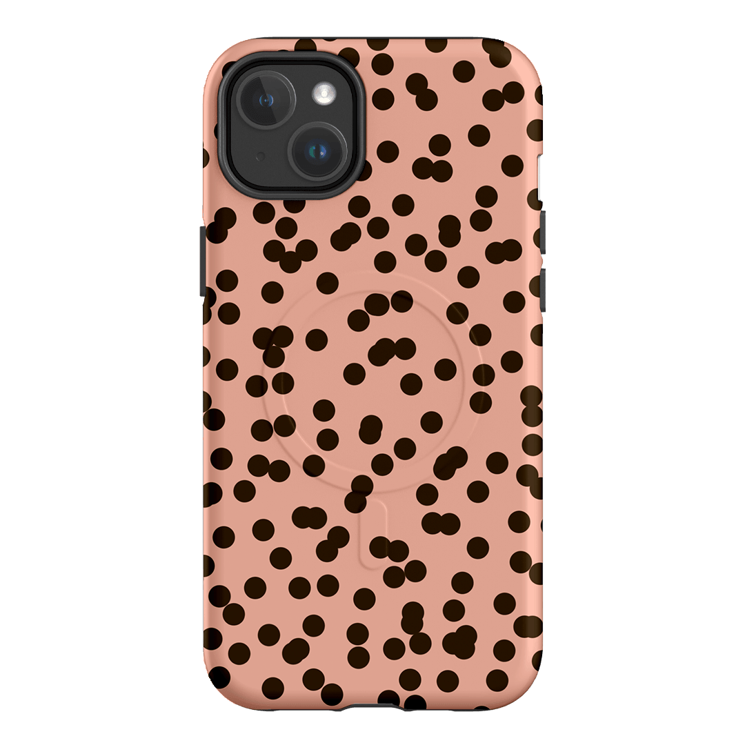 Mini Confetti Pink Chocolate Printed Phone Cases iPhone 14 Plus / Armoured MagSafe by Veronica Tucker - The Dairy