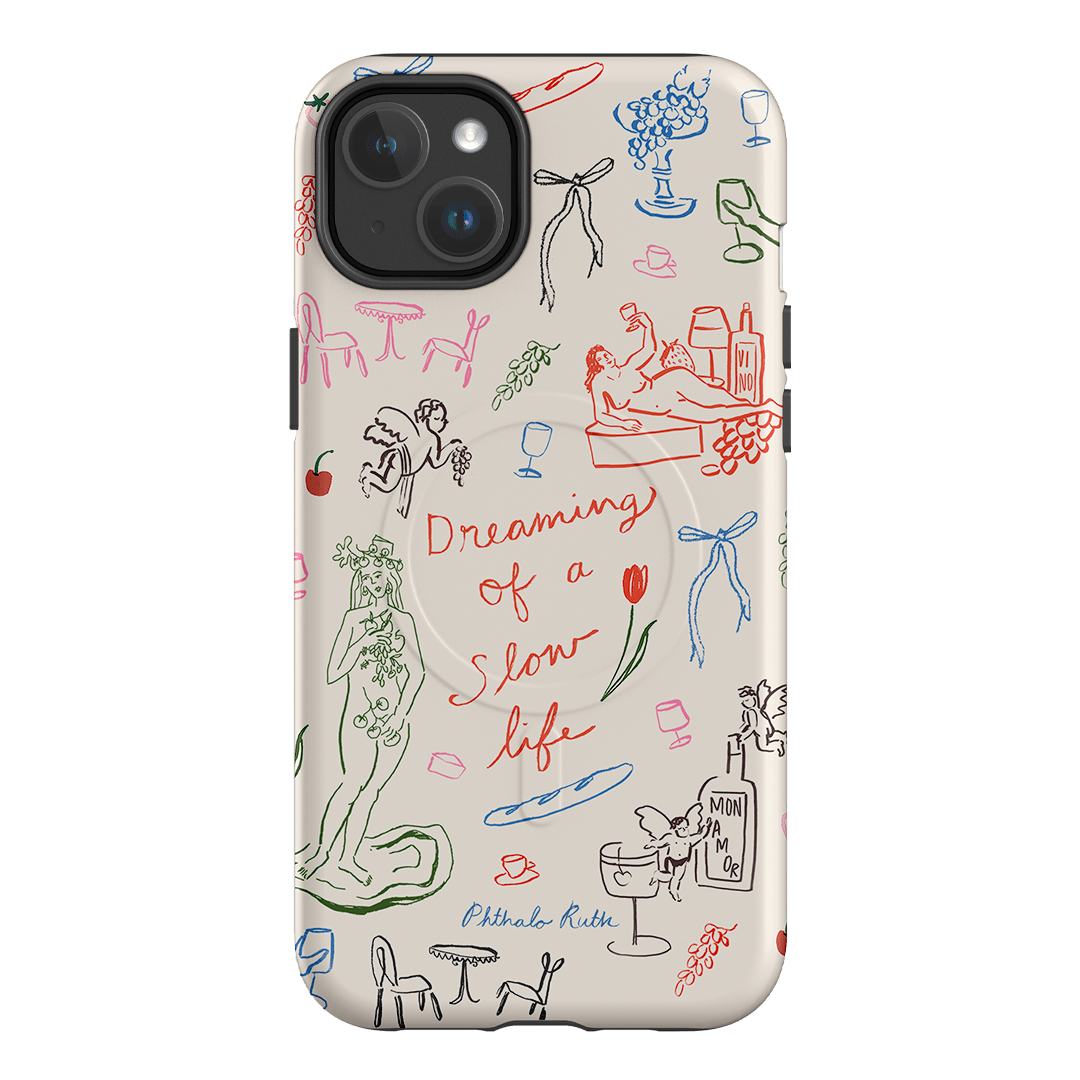 Muse Dreams Printed Phone Cases iPhone 14 Plus / Armoured MagSafe by Phthalo Ruth - The Dairy