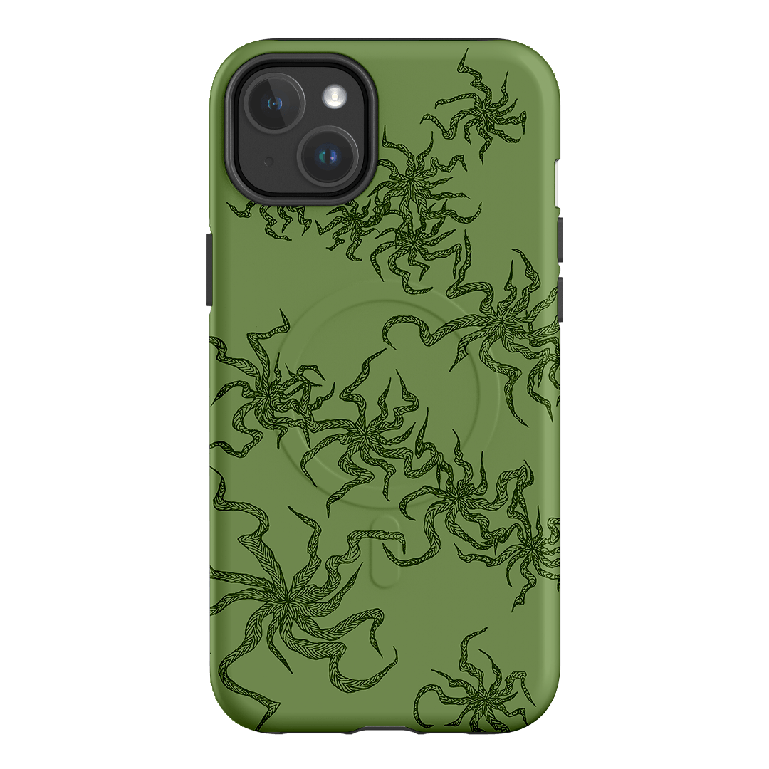 Night Moss Printed Phone Cases iPhone 14 Plus / Armoured MagSafe by Stormi Bree - The Dairy